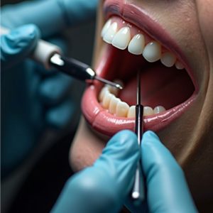 ازالة تاج قديم